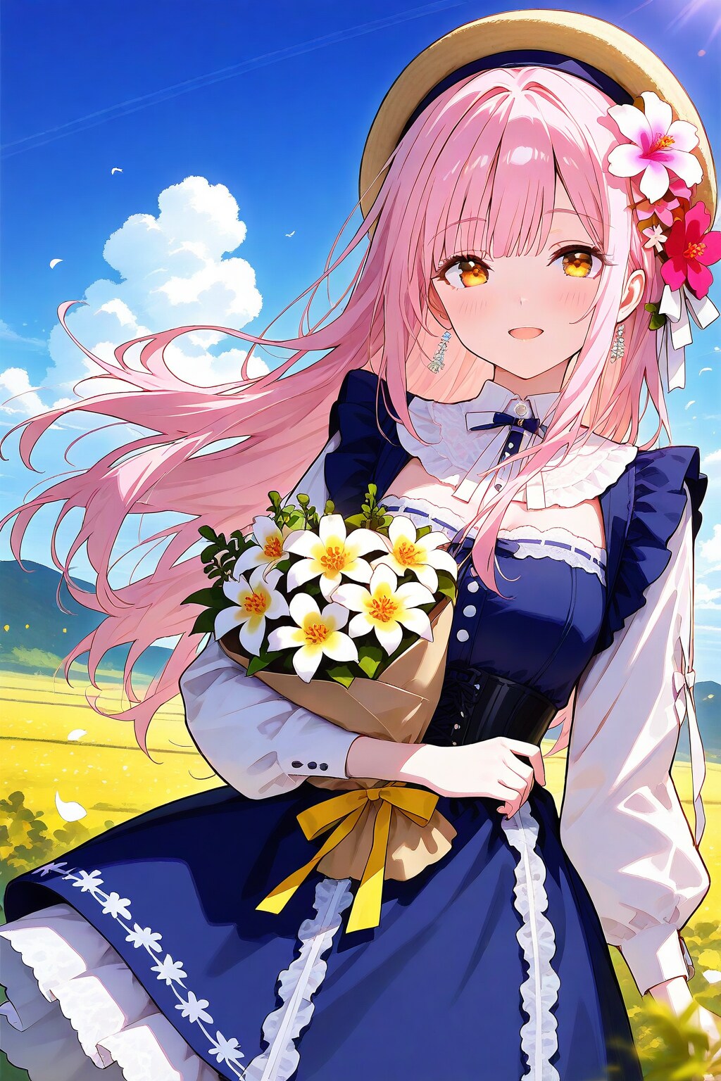 花束を君に　(2語プロンプト)