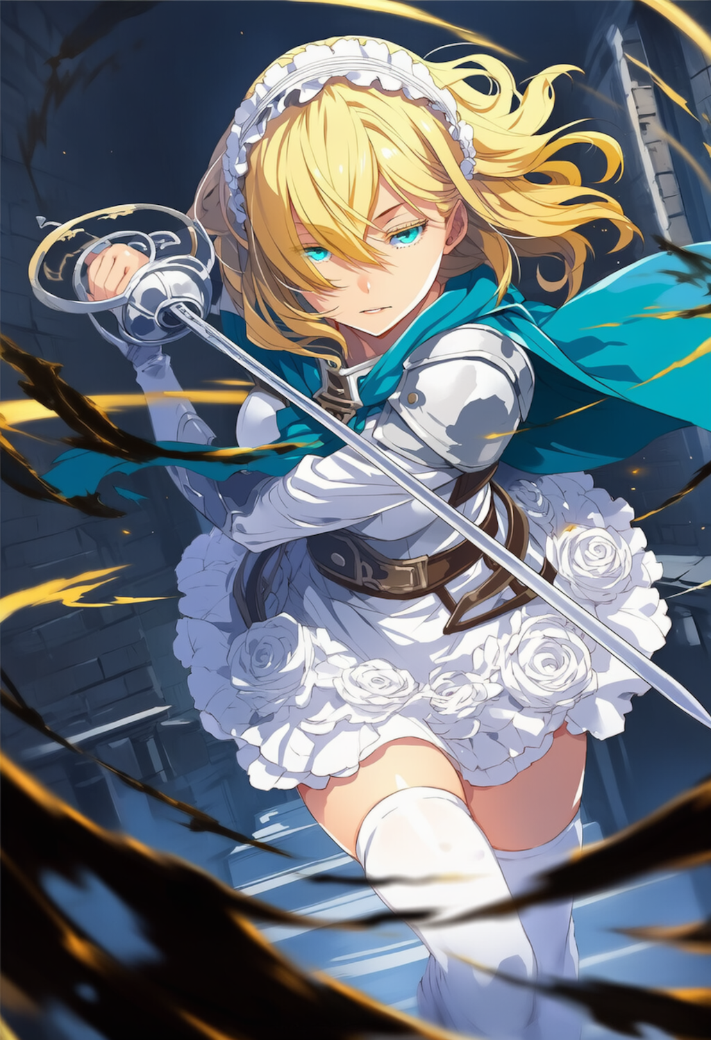 【夢エリ】迷宮をいく薔薇騎士