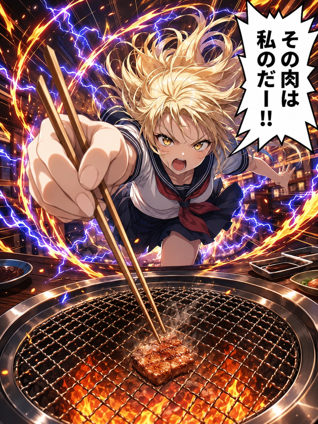 最終焼肉攻防戦