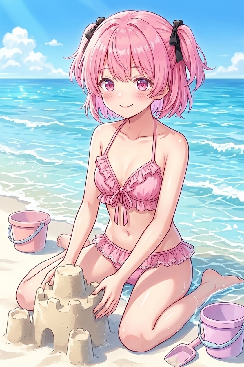 砂遊び