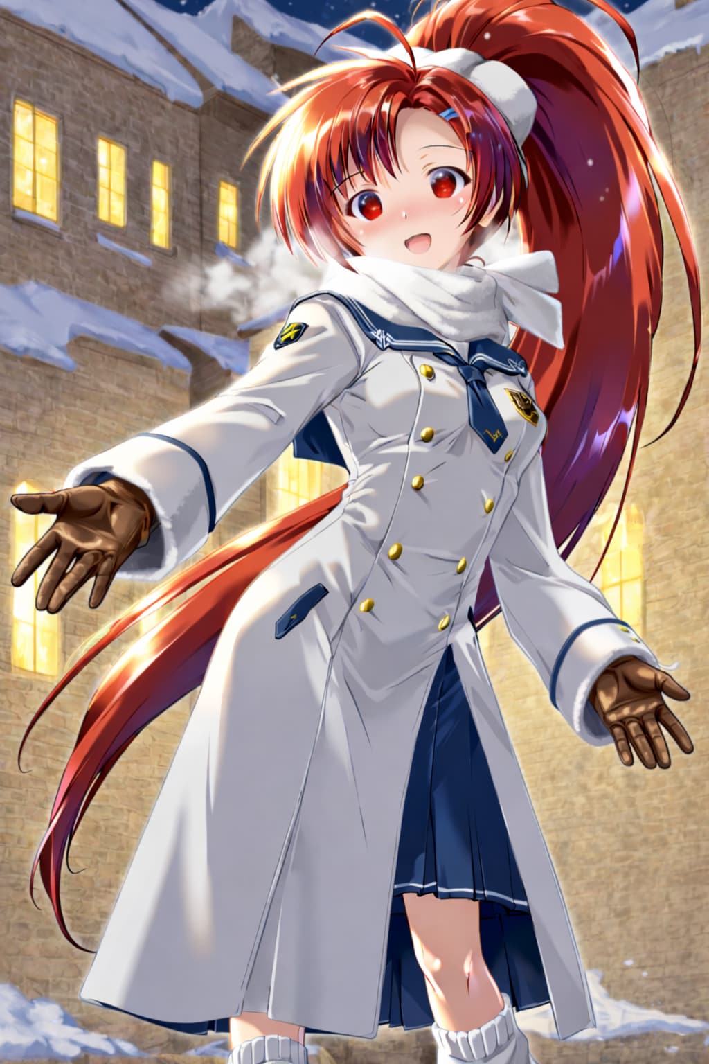 小さなストーブじゃ窓も曇らないような夜 | の人気AIイラスト・グラビア