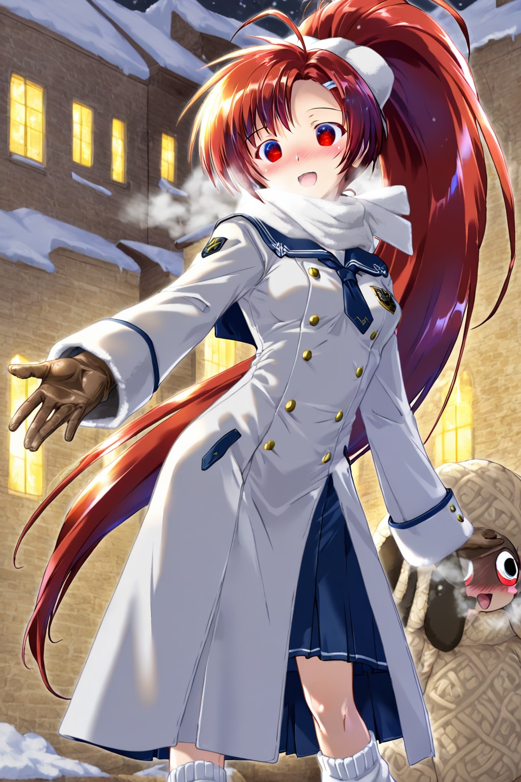 小さなストーブじゃ窓も曇らないような夜