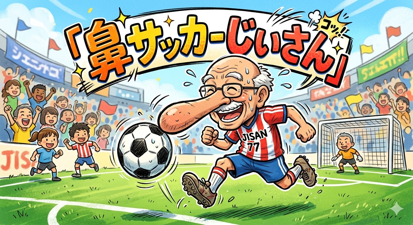 鼻サッカーじいさん（花咲かじいさん） | の人気AIイラスト・グラビア