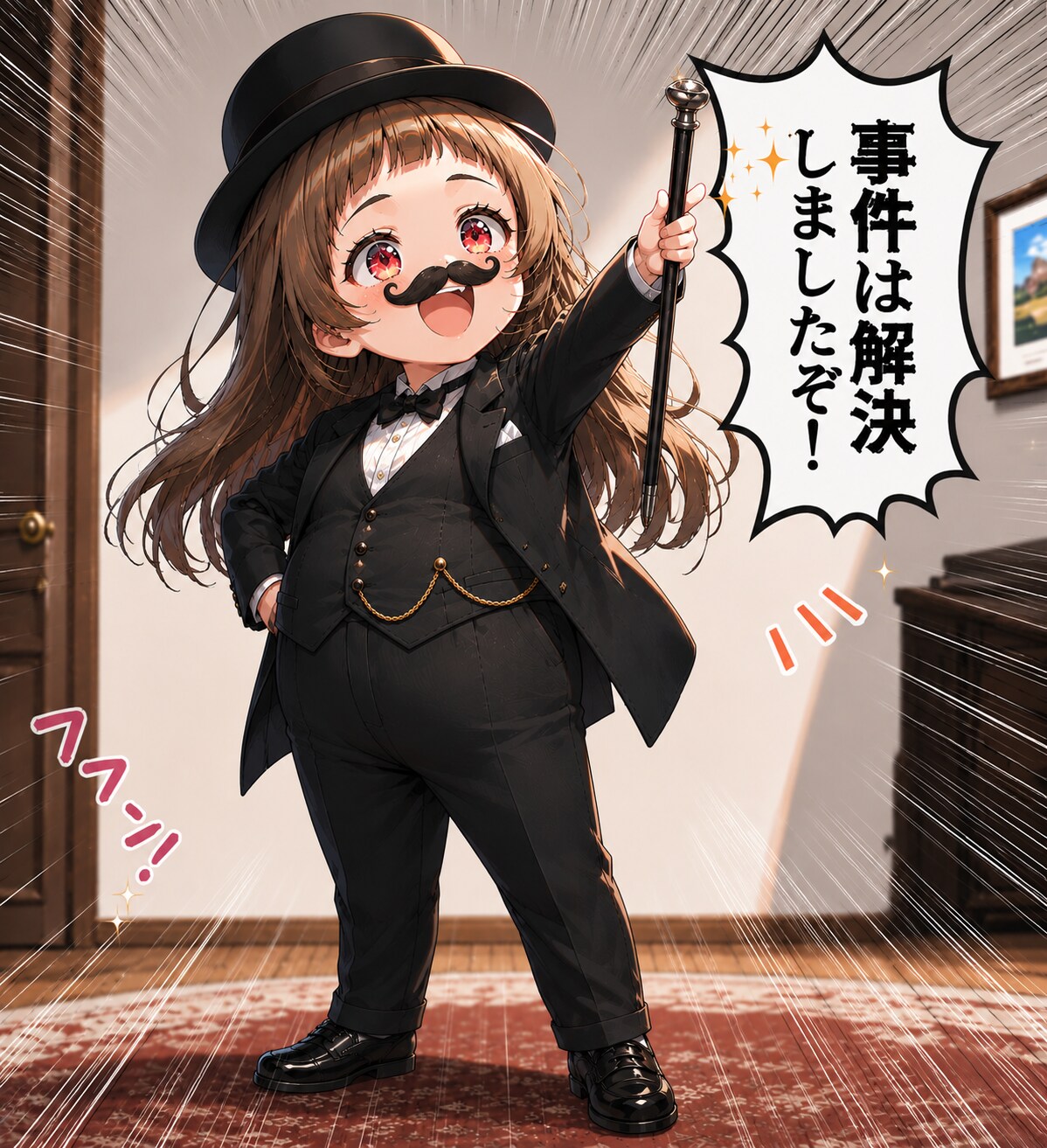 名探偵エルキュール・ポアロ | の人気AIイラスト・グラビア