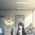 オフィスで釣りをする 3枚目