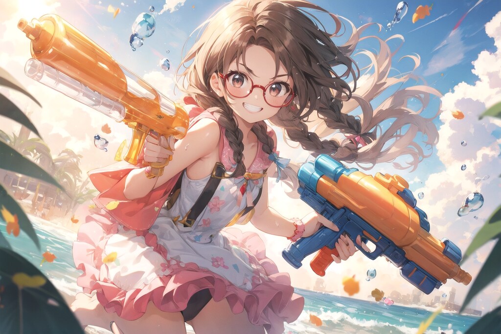 魔法少女さきちゃんの魔法少女ウォーターガン大戦