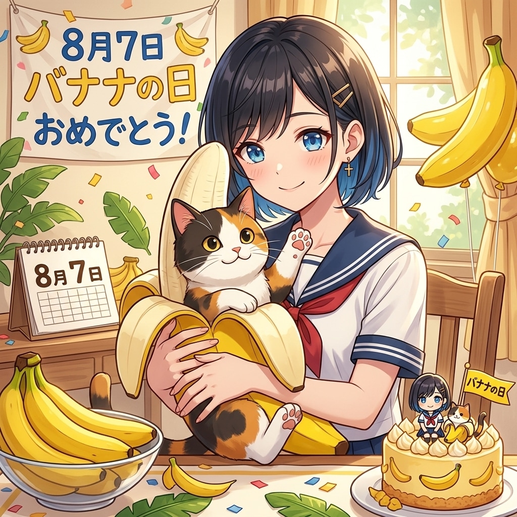 8月7日バナナの日