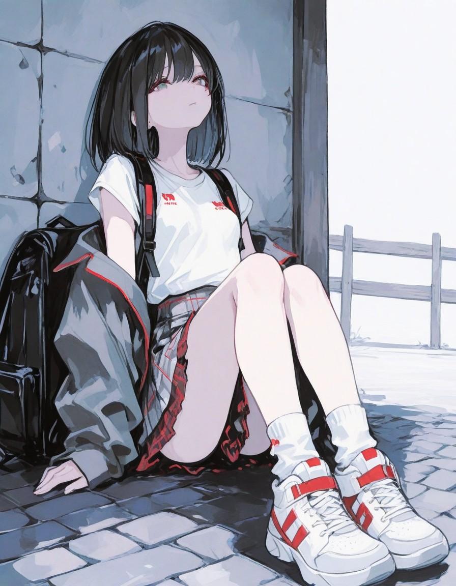 脱力少女 | の人気AIイラスト・グラビア