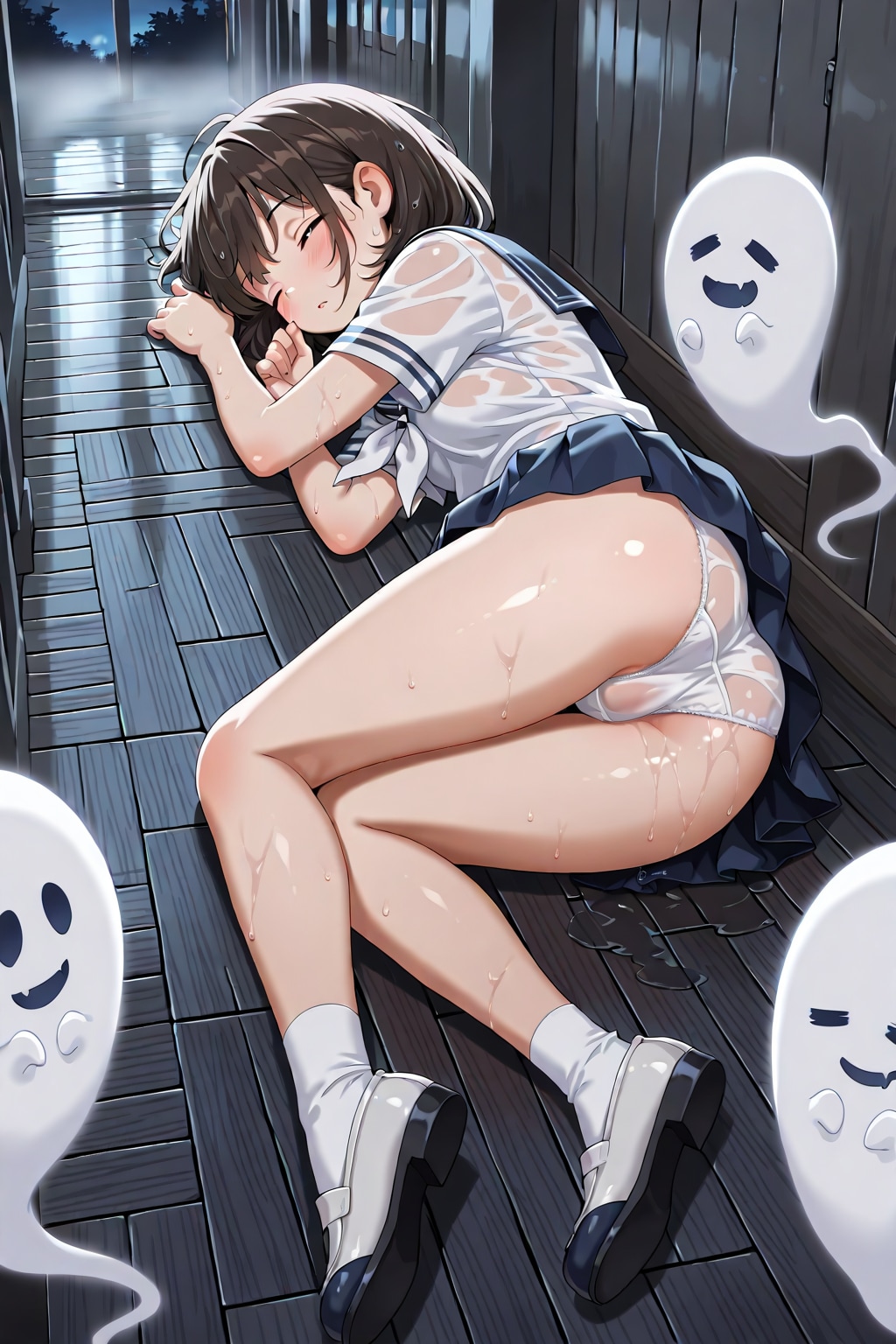 真夏の夜の恐怖体験