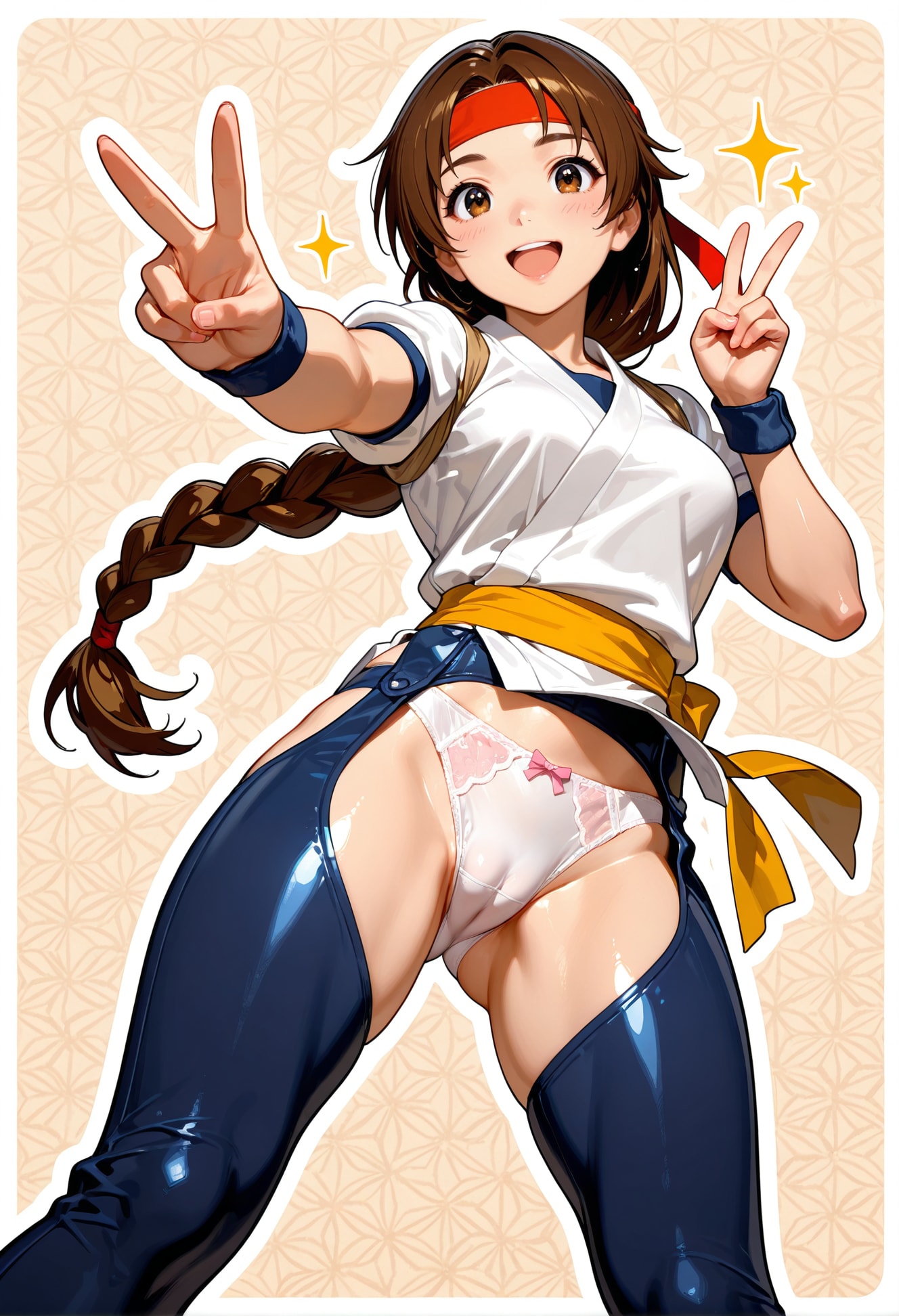 チャップスなユリさん。