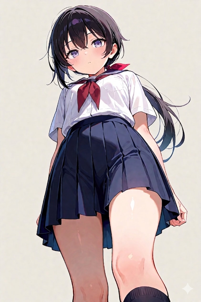 スカートめくってくれた