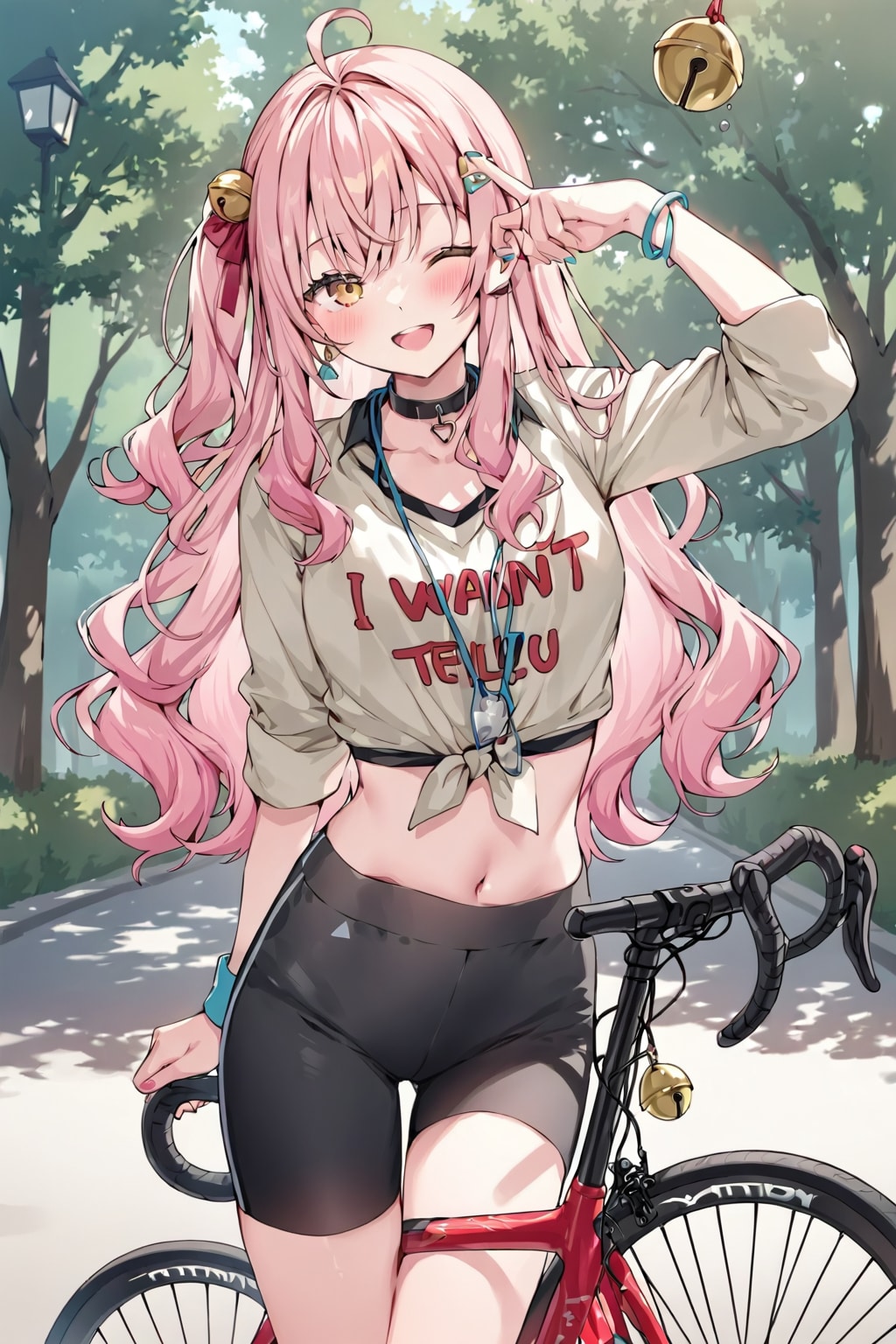 自転車のベルで伝えたい