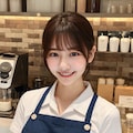 【10枚】カフェ店員さん 9枚目