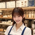 【10枚】カフェ店員さん 10枚目