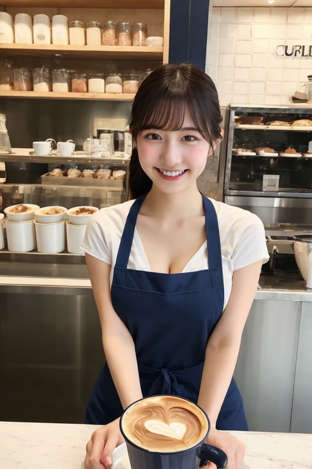 【10枚】カフェ店員さん