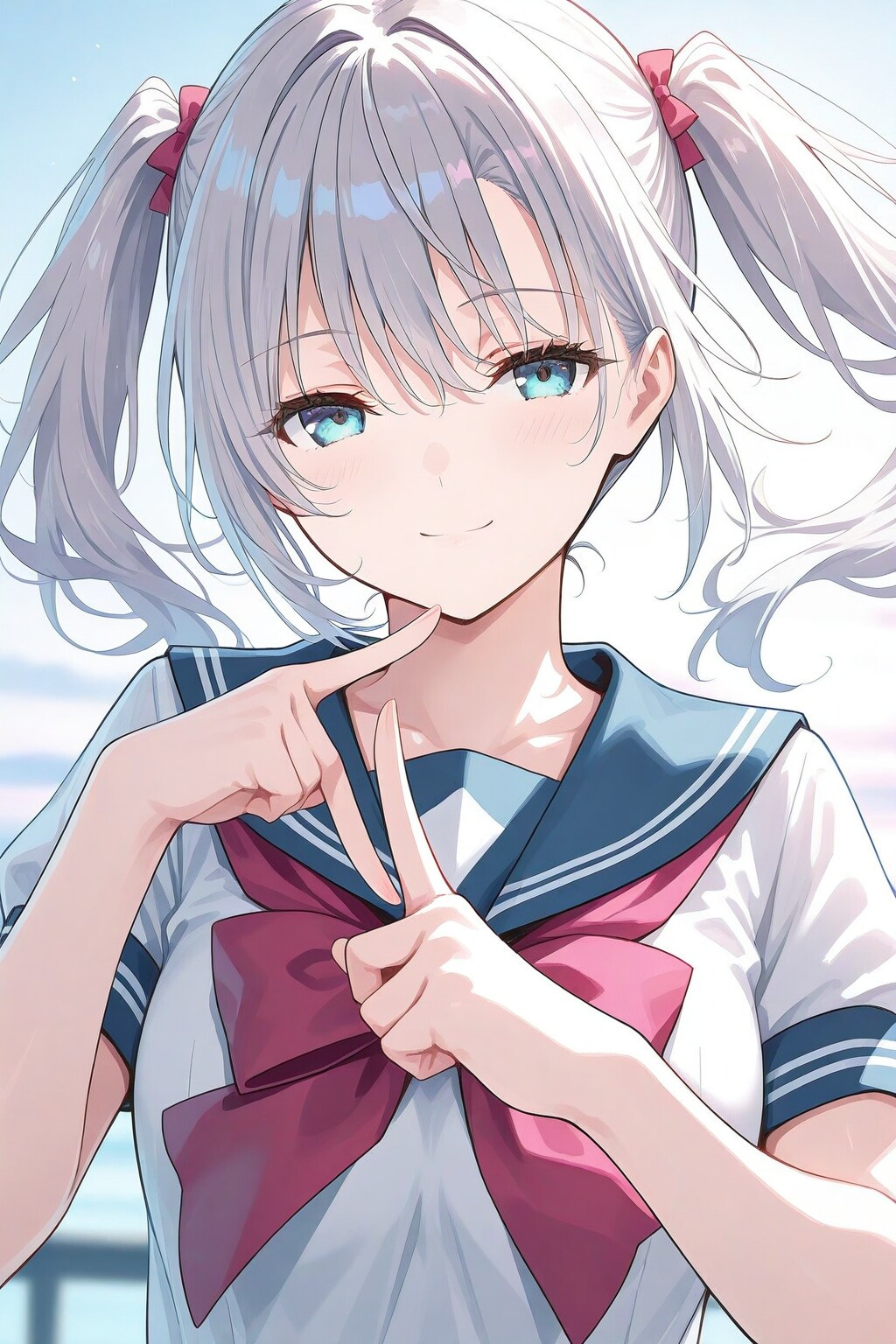 指遊びするUNICORNちゃん