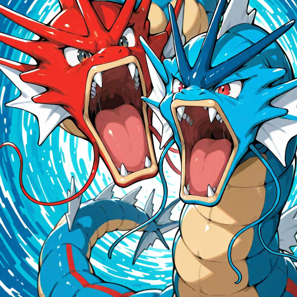 普通と赤のギャラドス　2026/3/5