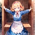 【東方Project風なキャラクター】アリス風キャラクター誕生！！ 2枚目