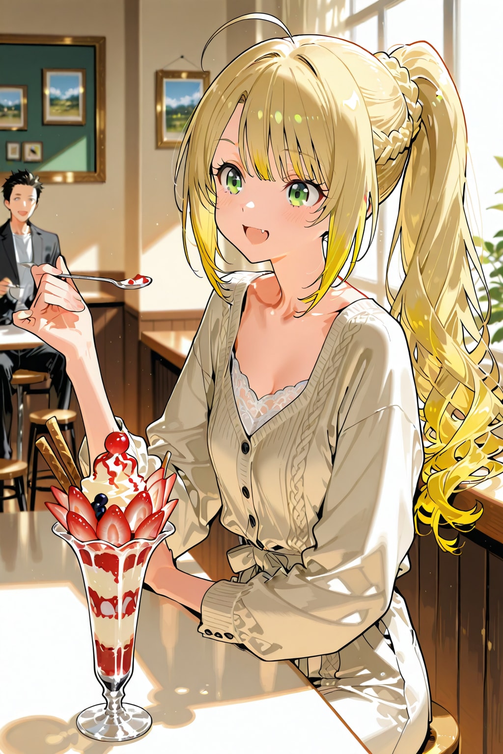 幸せなひと時…♪