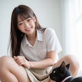 猫が気になる女子 3枚目