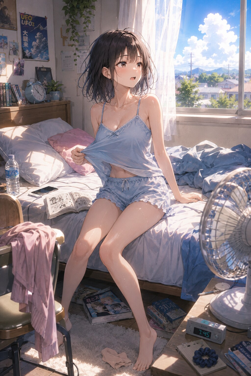 夏の朝