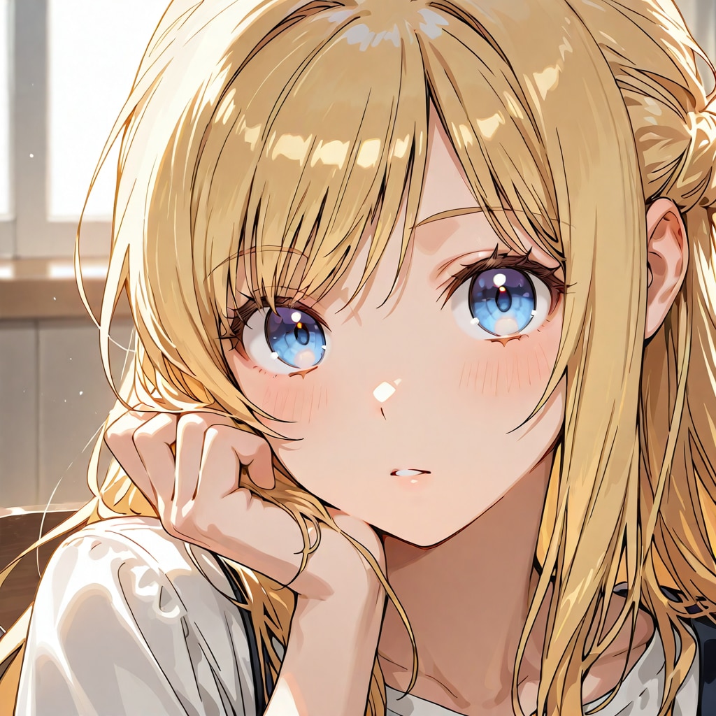 ブロンド彼女