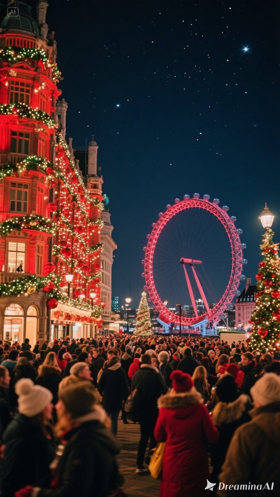 世界のクリスマス　ロンドン