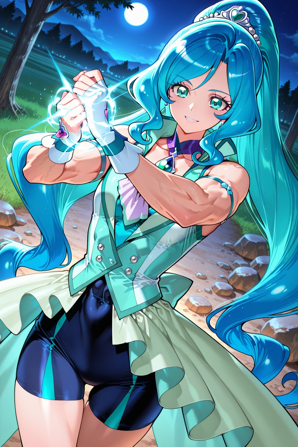 muscular fontaine | の人気AIイラスト・グラビア