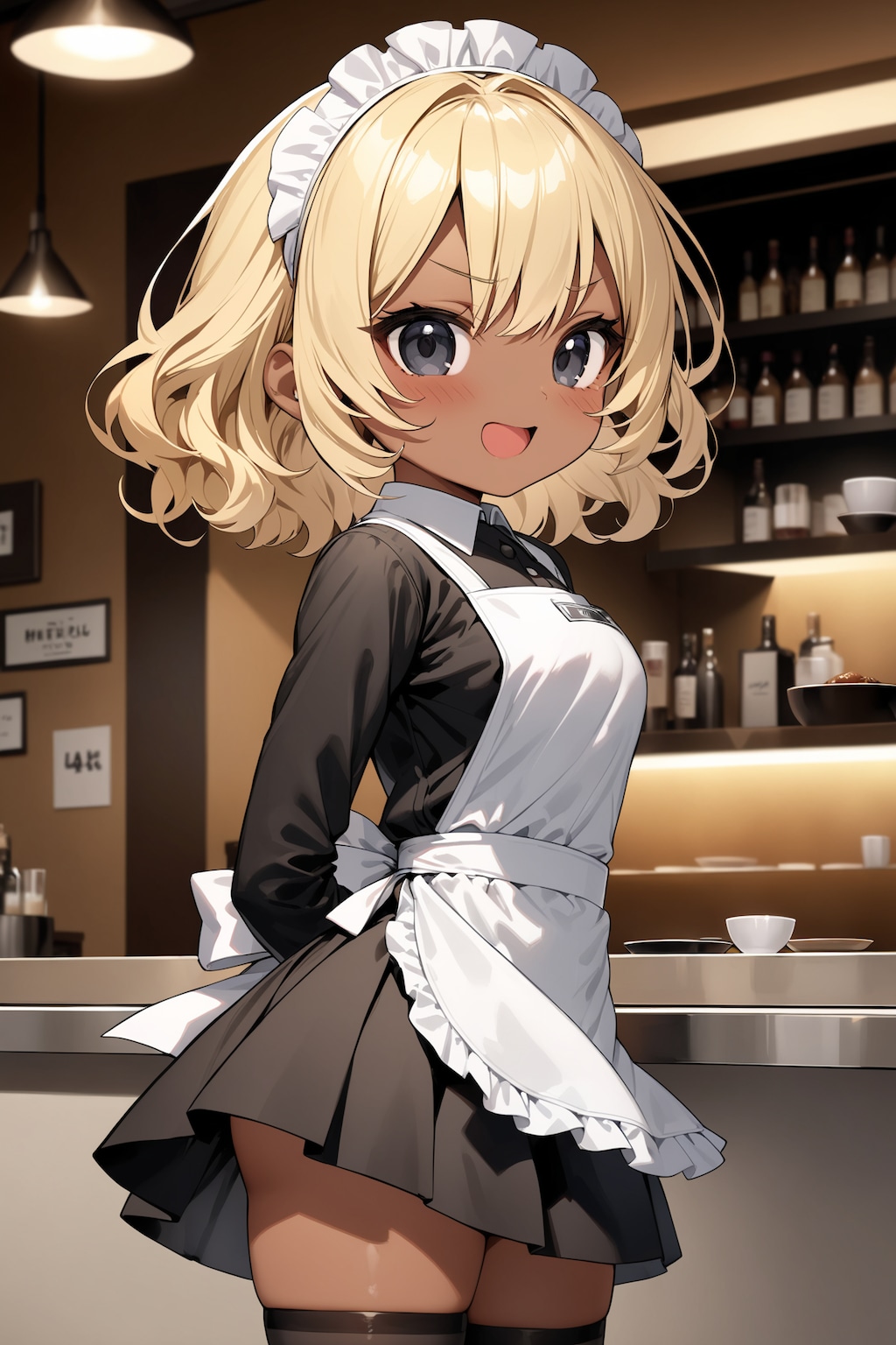 ちびキャラウェイトレスさん Y807