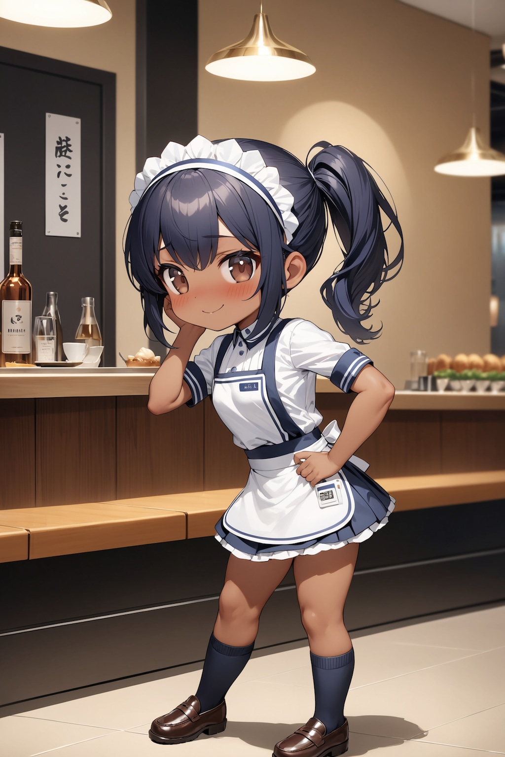 ちびキャラウェイトレスさん Y807