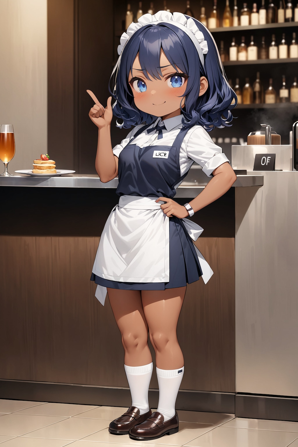 ちびキャラウェイトレスさん Y807