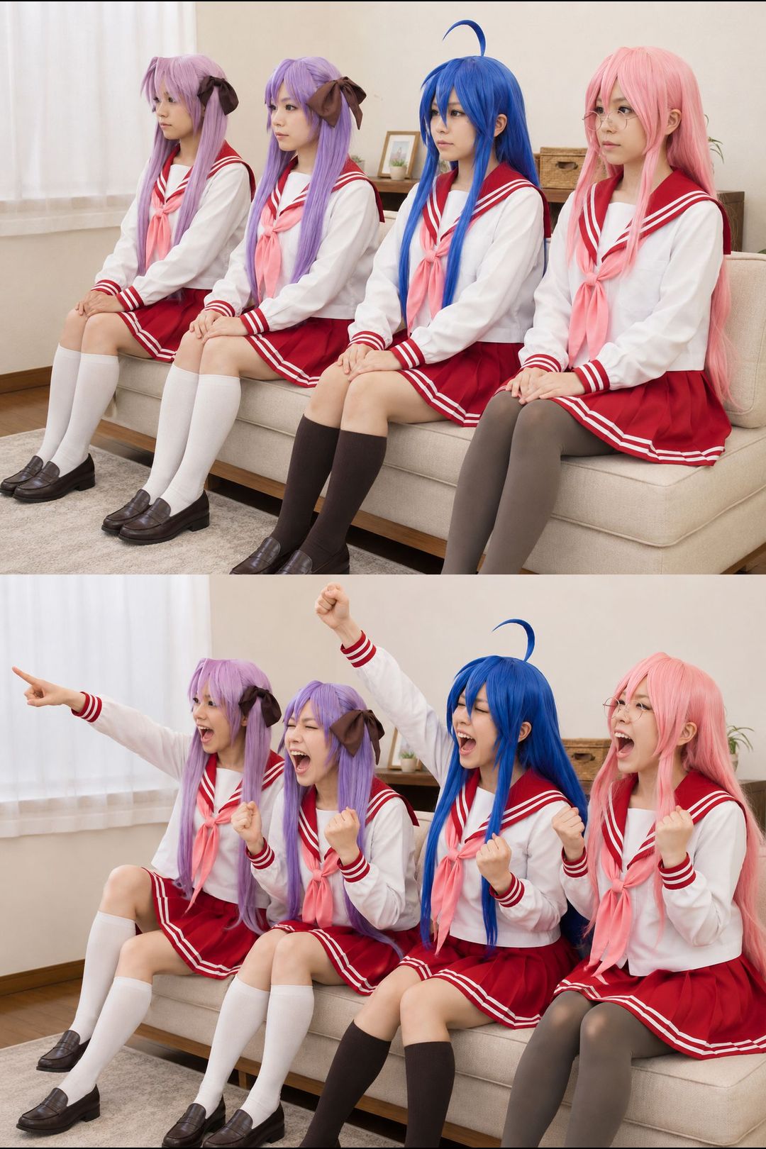 外人4コマ(2コマ)