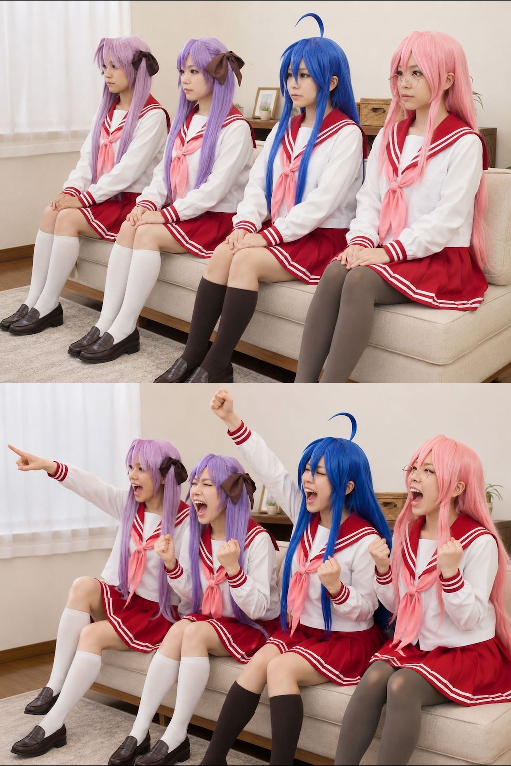 外人4コマ(2コマ)