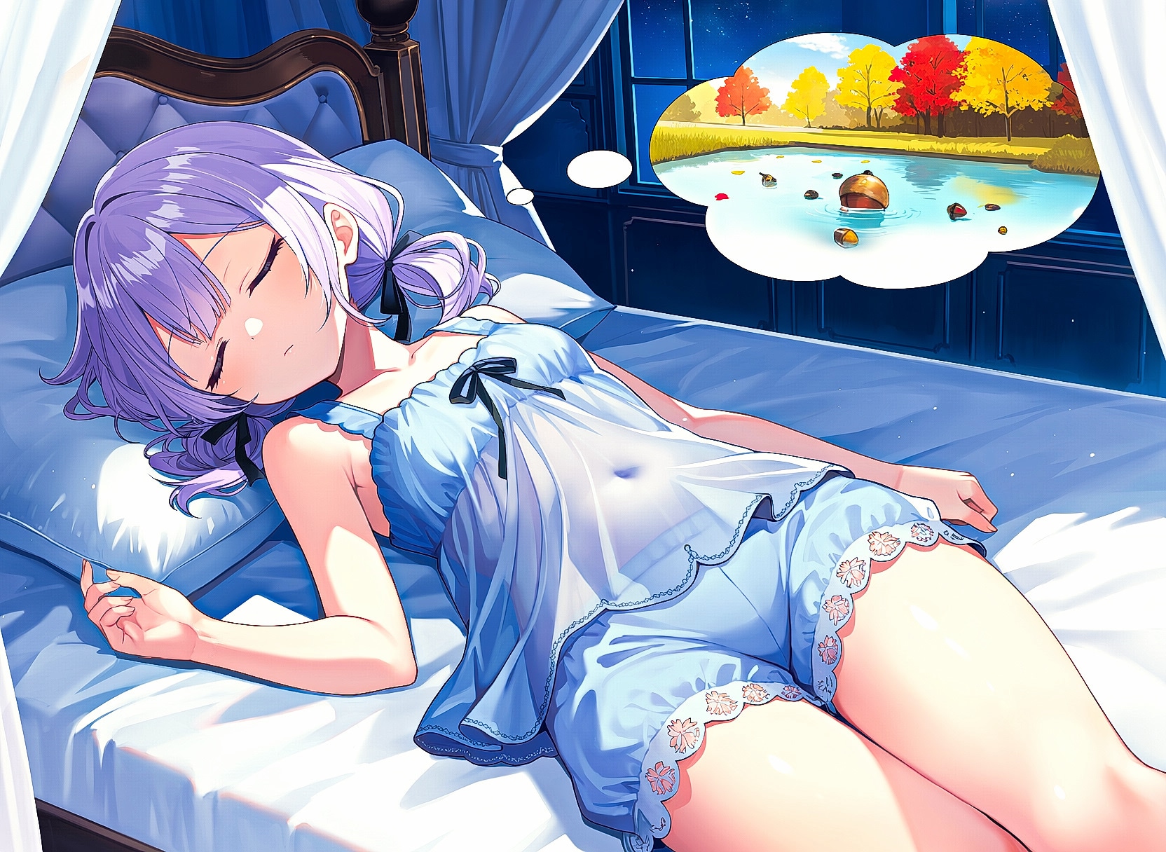 どんぐりが・・・はまってますわ | の人気AIイラスト・グラビア