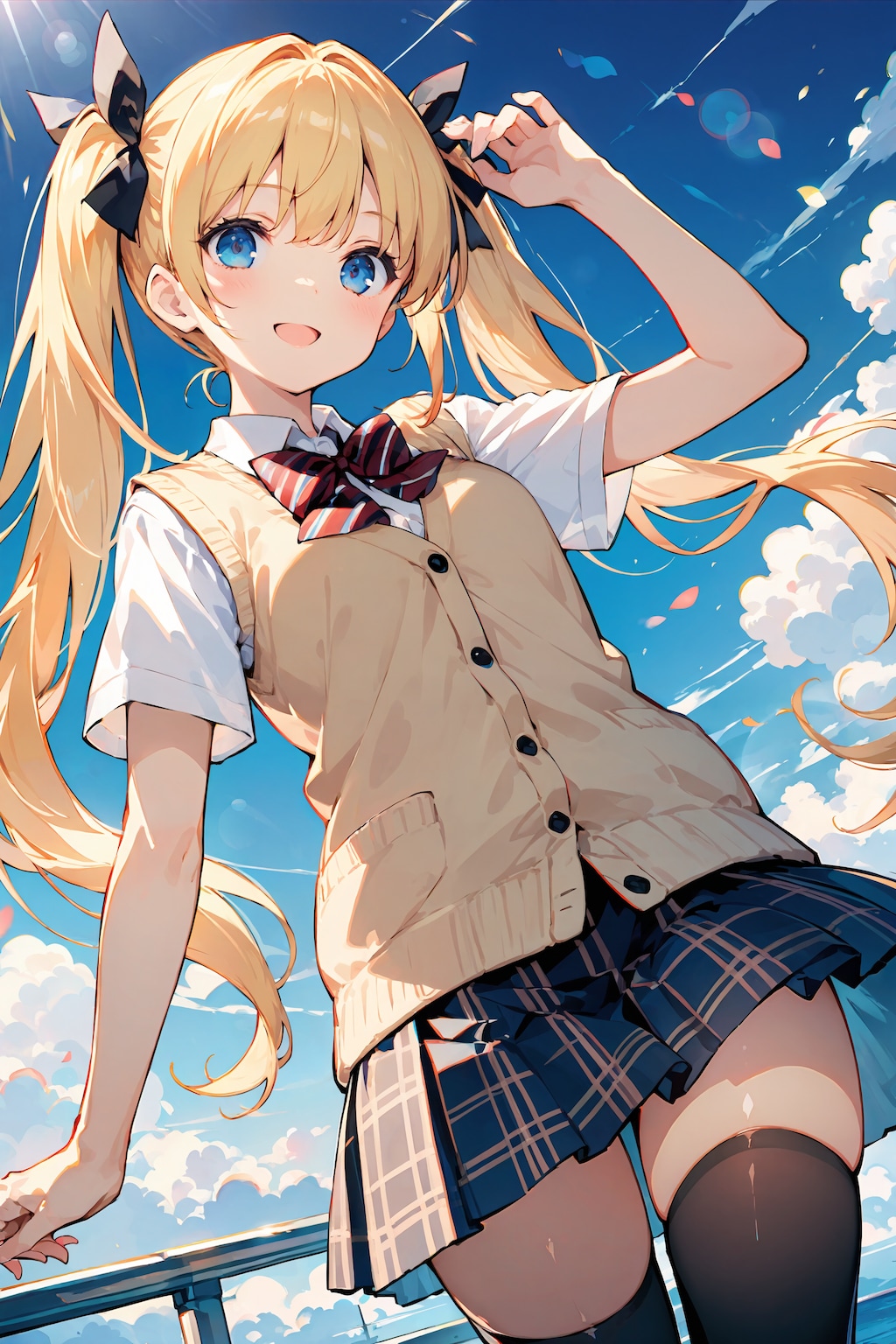 ② 夏服の美桜ちゃん