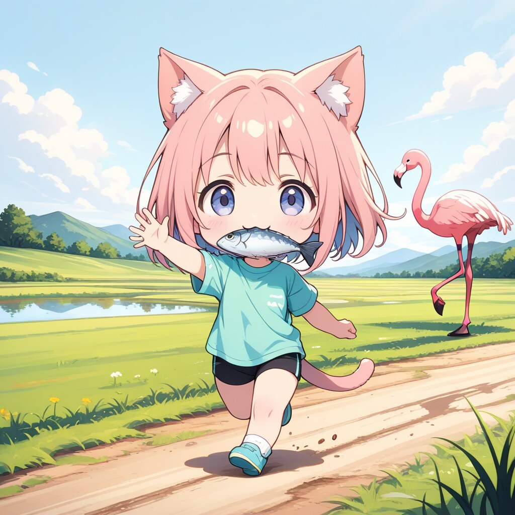 お魚ランニング | の人気AIイラスト・グラビア