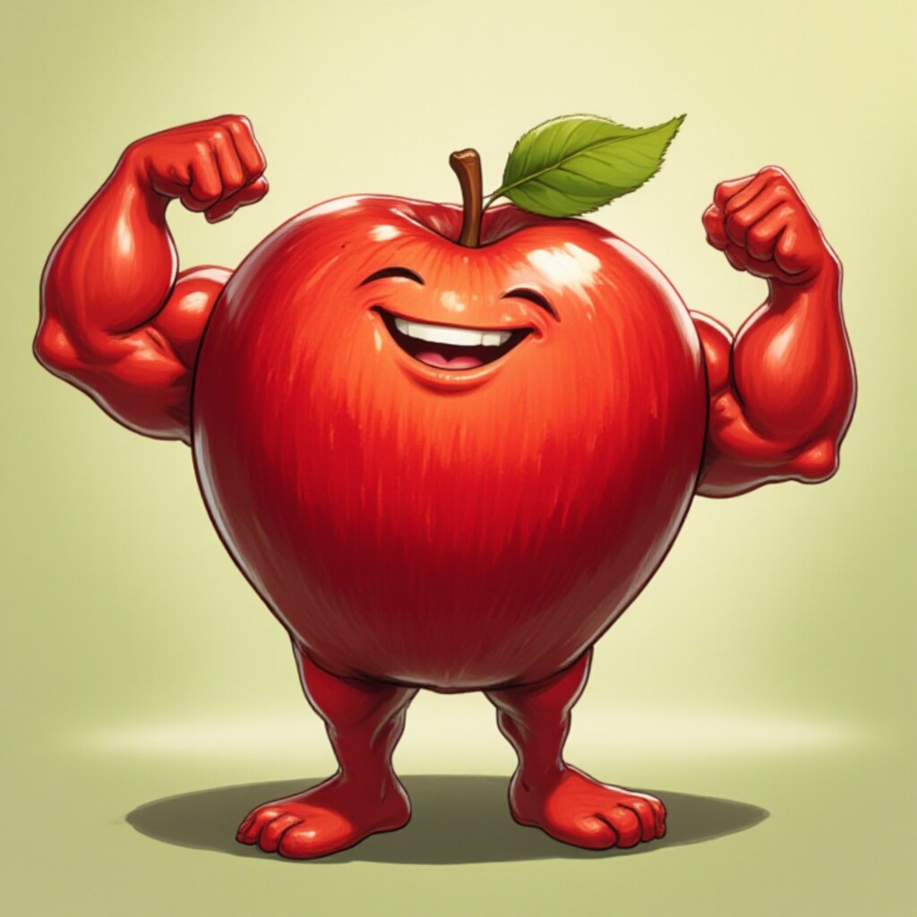 りんごで元気いっぱい！