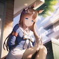 グラスワンダー ウマ娘 お散歩 5枚目