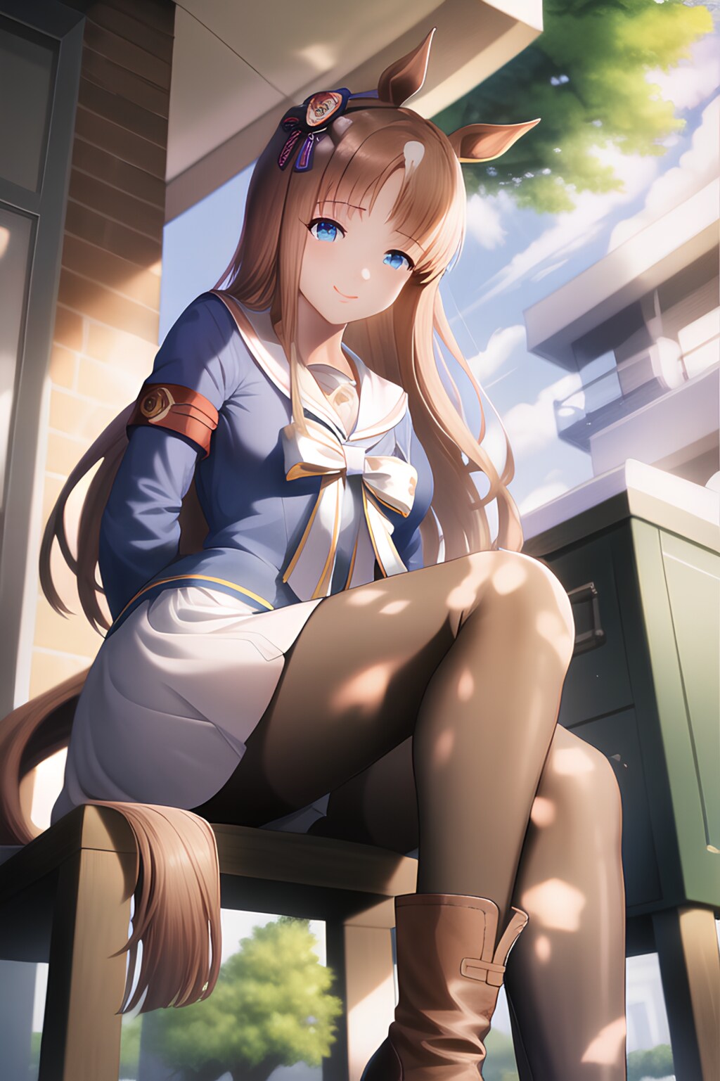 グラスワンダー ウマ娘 お散歩