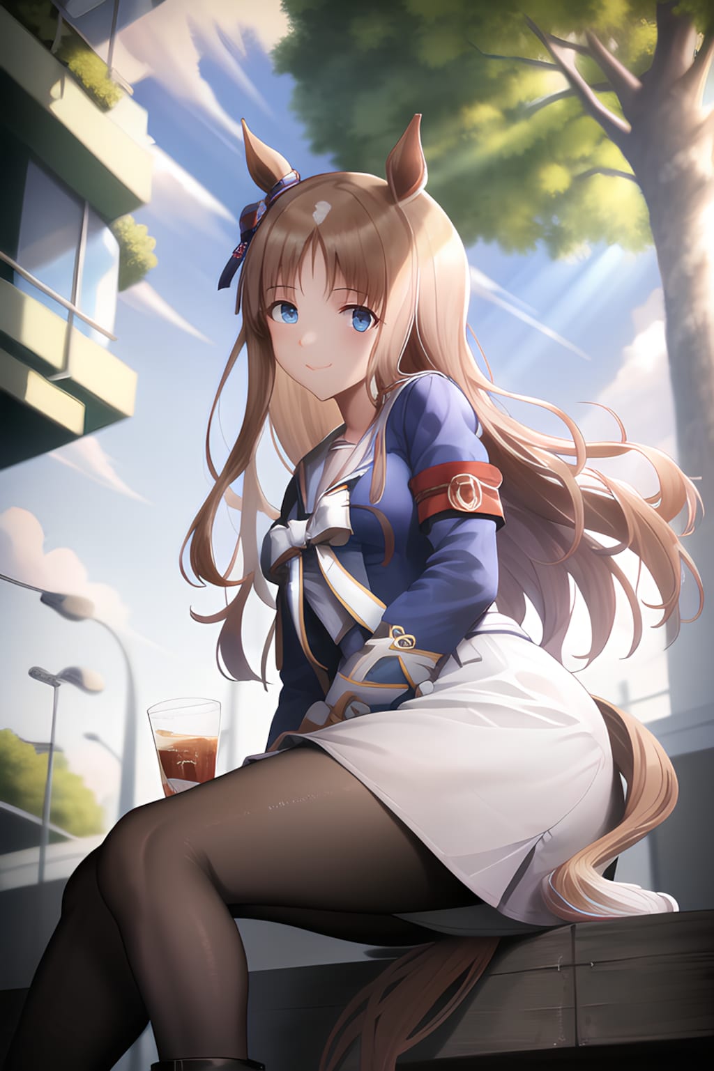 グラスワンダー ウマ娘 お散歩