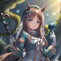 グラスワンダー ウマ娘 お散歩 6枚目