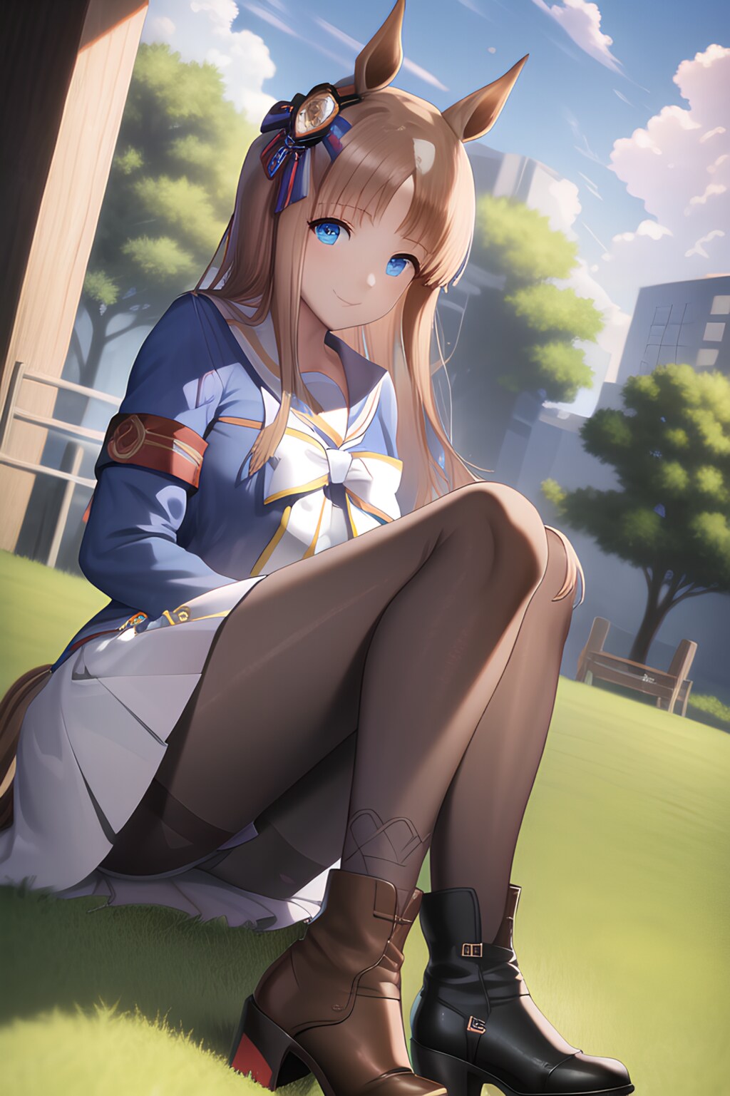 グラスワンダー ウマ娘 お散歩