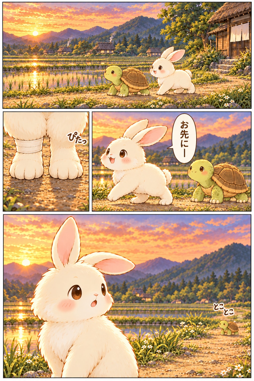 【漫画】帰り道は、いっしょに。