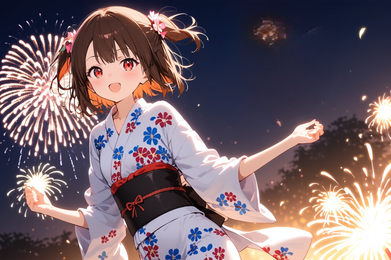 花火 ５ | の人気AIイラスト・グラビア