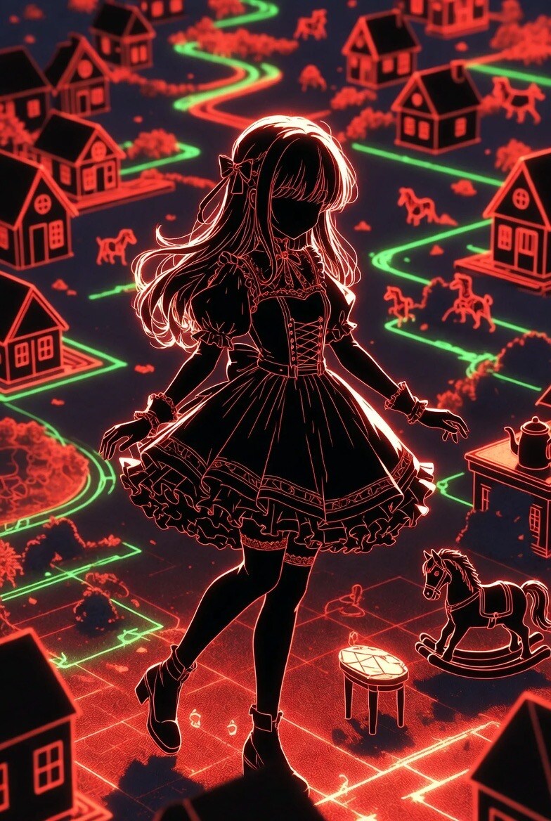Gothic Lolita Alice in Toy World