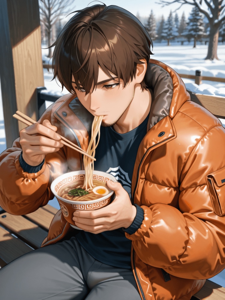 I want to eat instant ramen | の人気AIイラスト・グラビア