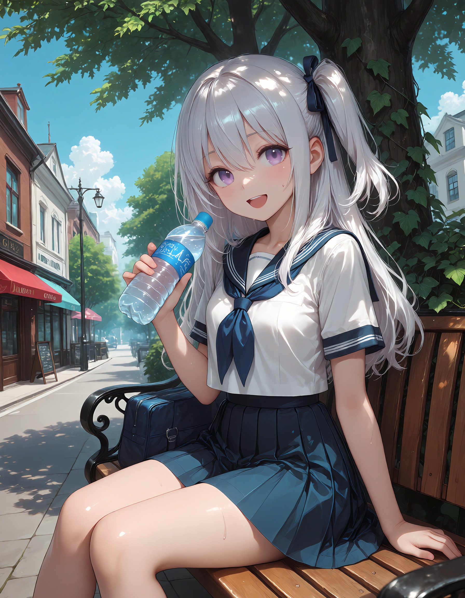 今日は暑かったですね