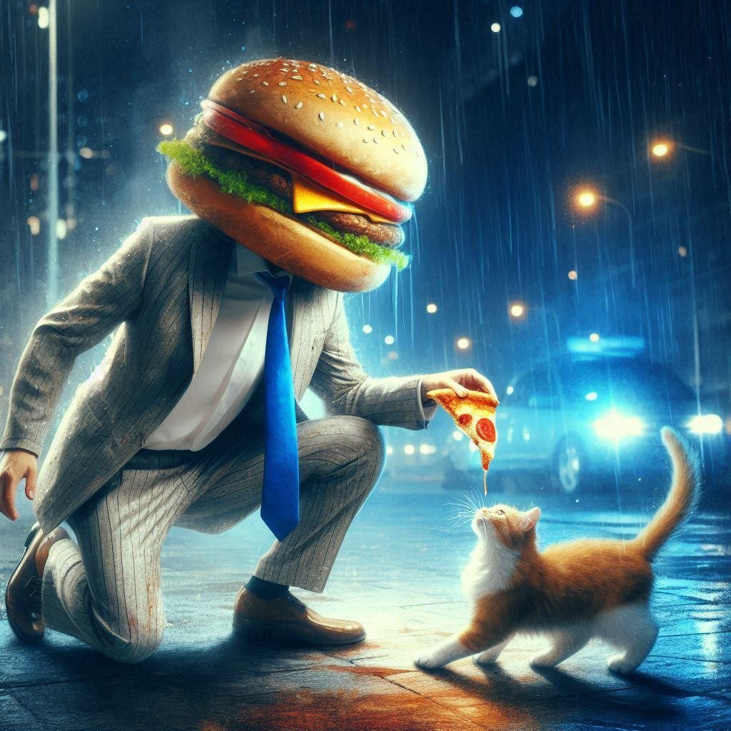 まったくお転婆なねこさんだ