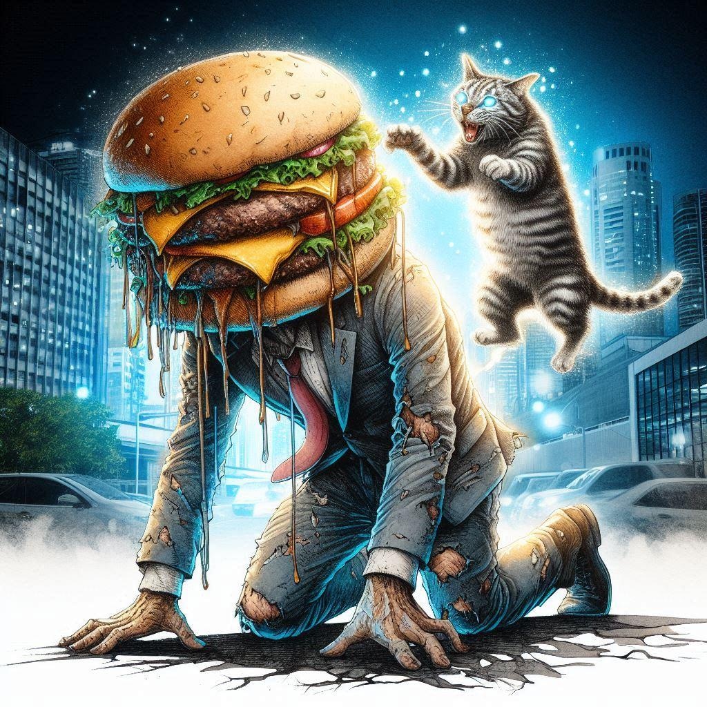 まったくお転婆なねこさんだ