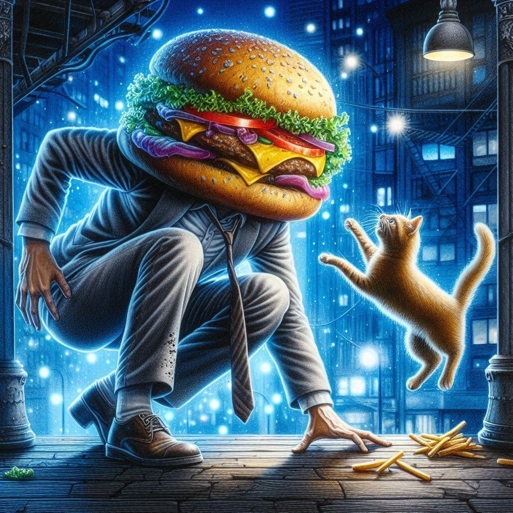 まったくお転婆なねこさんだ